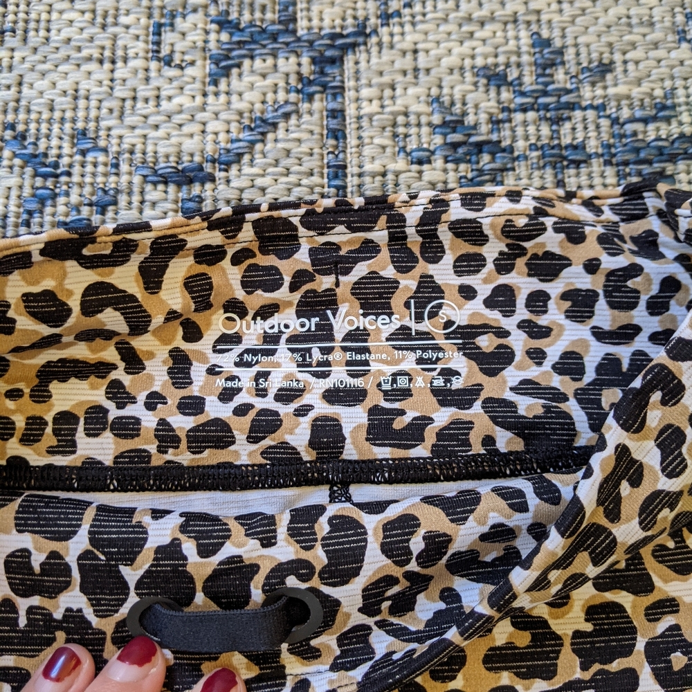 NWT OV Move Free 3.5" Short Leopard 🐆 - Picture 6 of 6